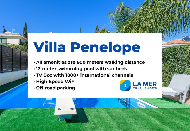 Villa in Protaras - Villa Penelope Villa in Protaras - Villa Penelope