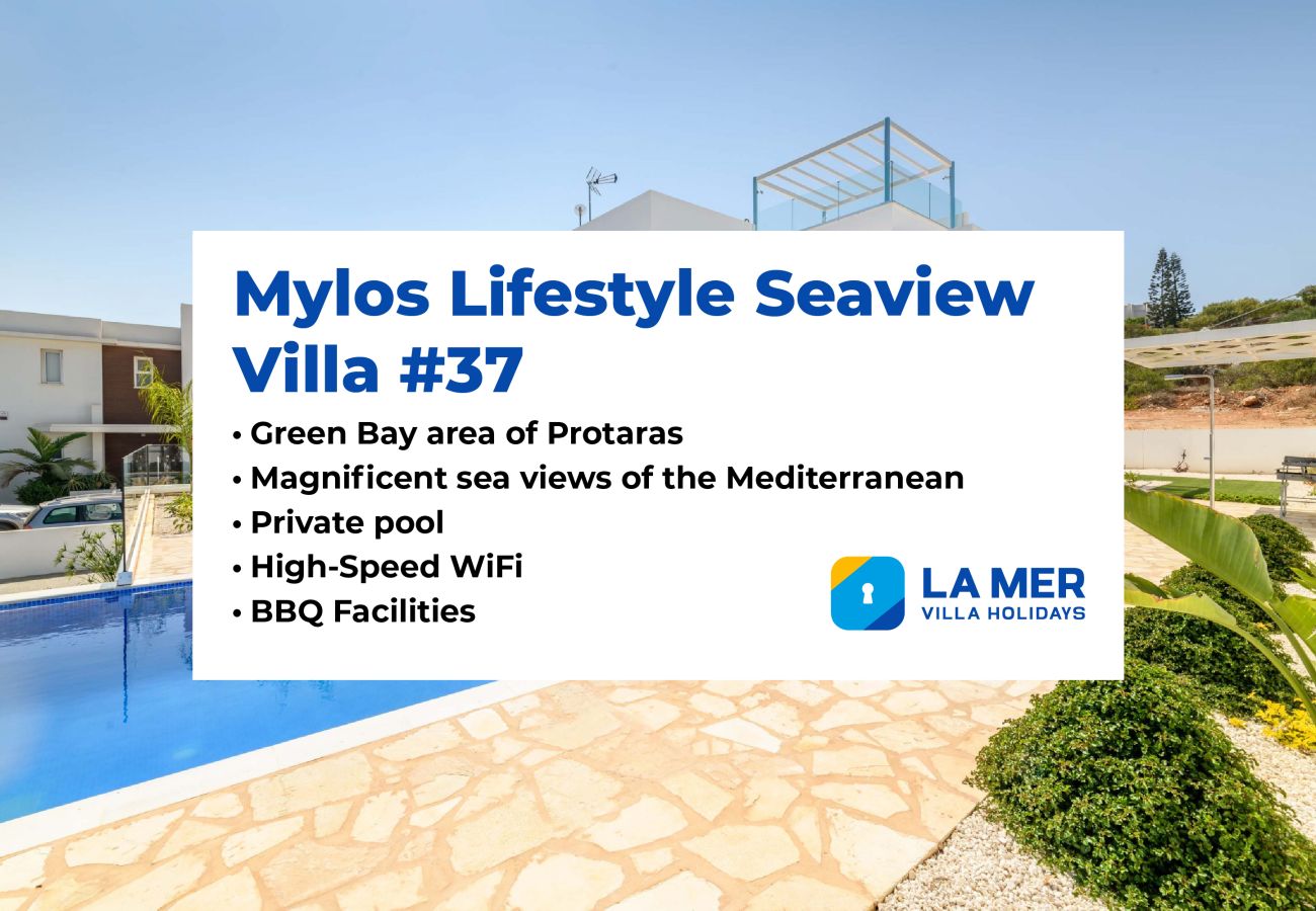 Villa in Protaras - Mylos Lifestyle Seaview Villa #37