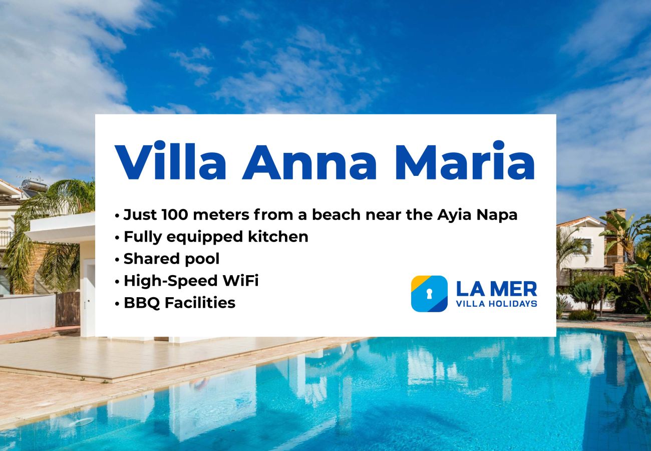 Villa in Ayia Napa - Villa Anna Maria