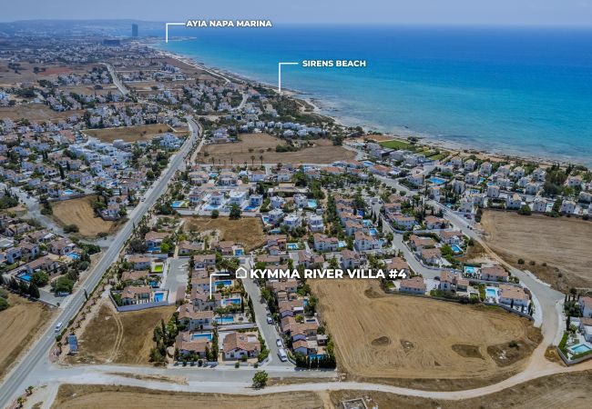 Villa in Ayia Napa - Kymma River Villa #4 Villa in Ayia Napa - Kymma River Villa #4