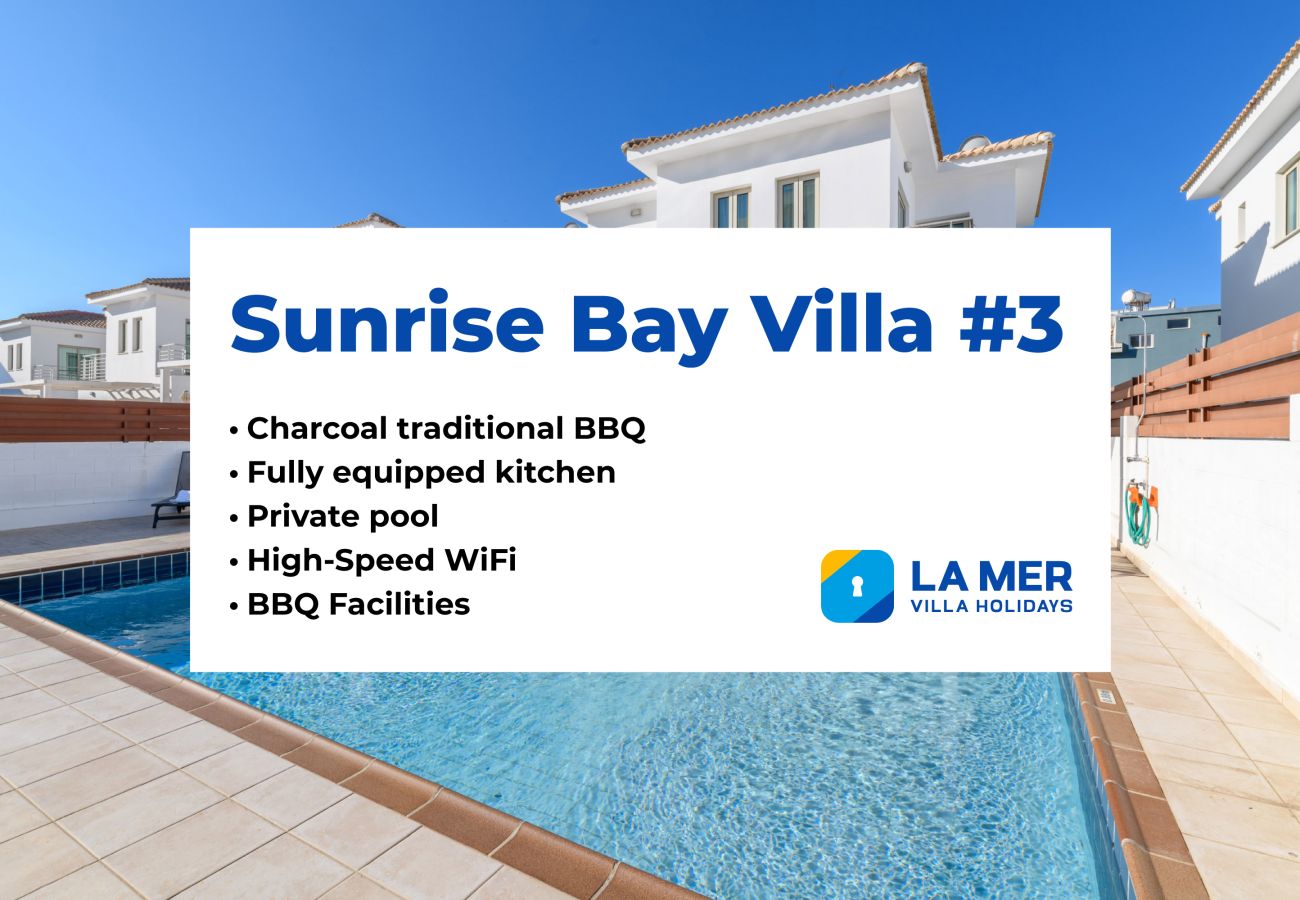 Villa a Protaras - Sunrise Bay Villa #3