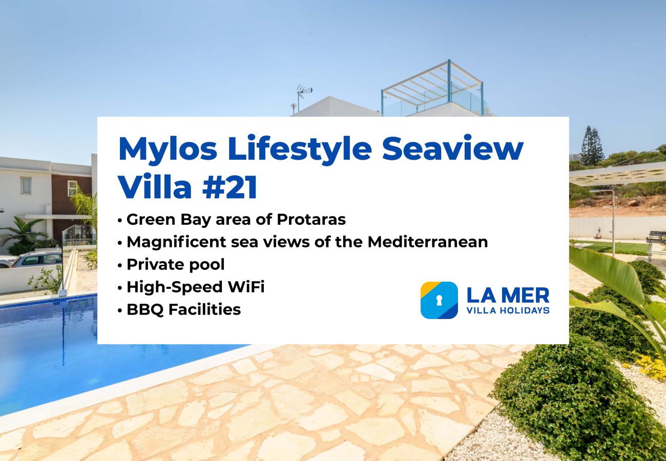 Villa a Protaras - Mylos Lifestyle Seaview Villa #21