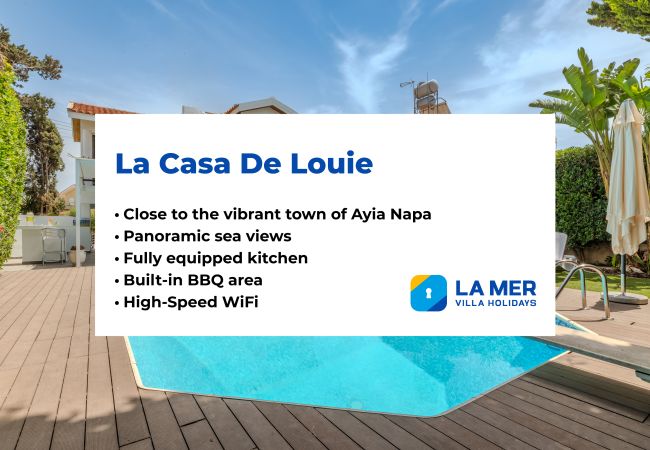Villa a Ayia Napa - La Casa De Louie Villa a Ayia Napa - La Casa De Louie