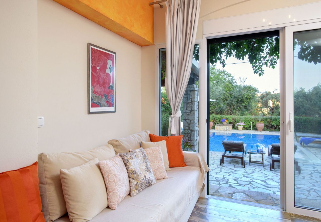 Villa a Barbati - Beach Villa Blue - Corfu