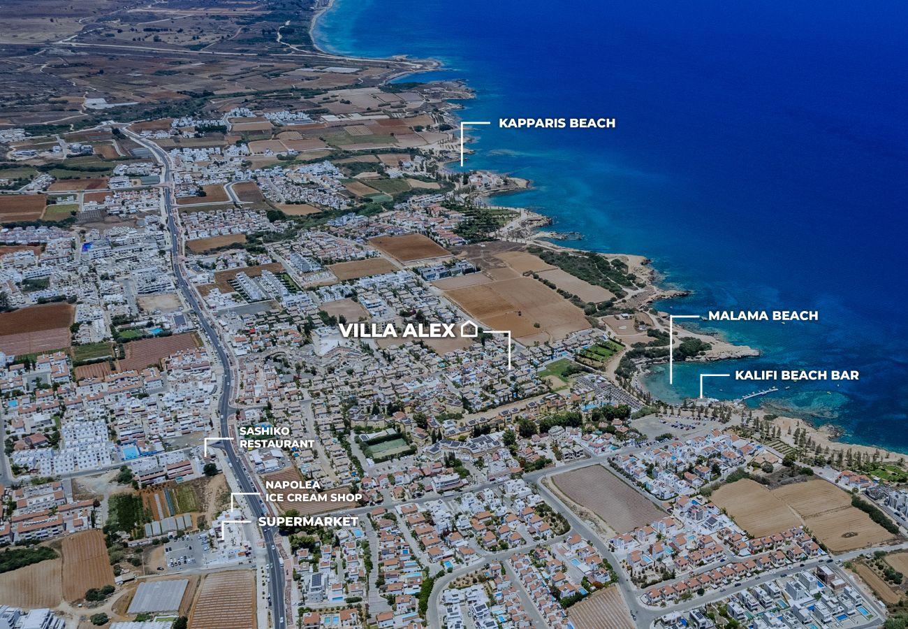 Willa w Protaras - Villa Alex