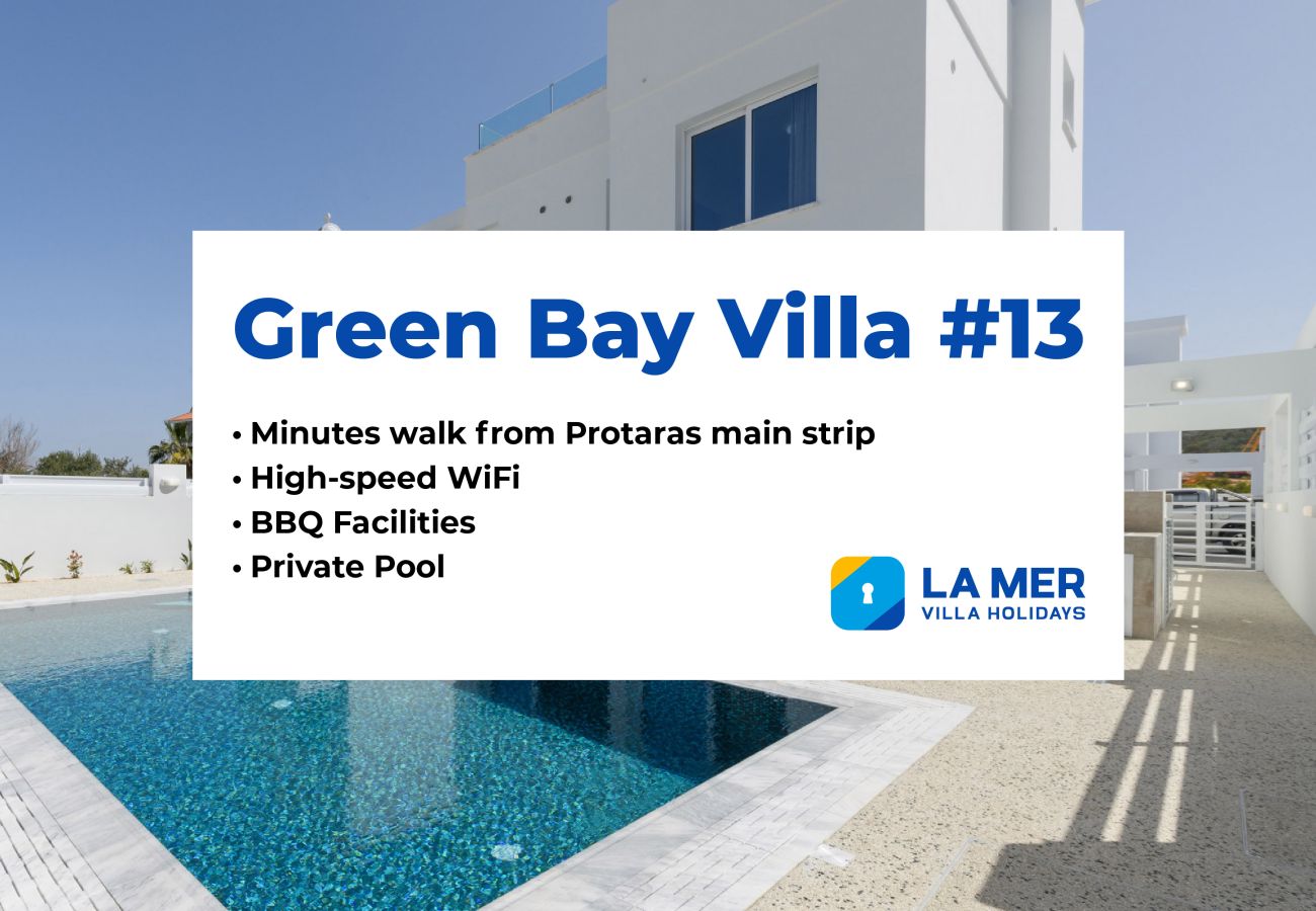 Willa w Protaras - Green Bay Villa #13
