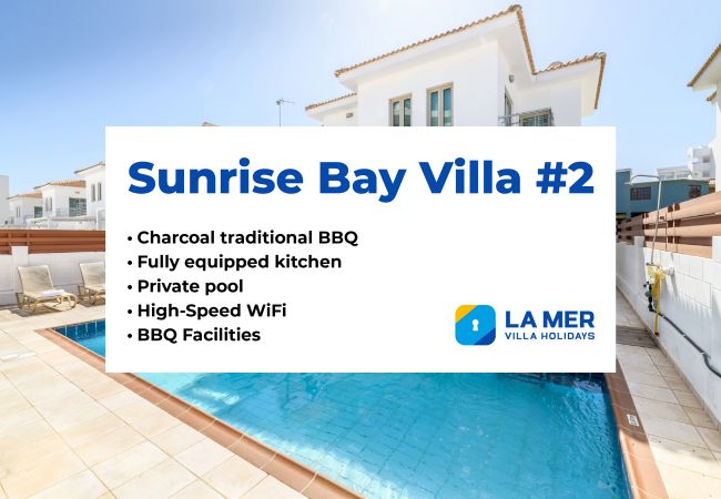 Willa w Protaras - Sunrise Bay Villa #2 Willa w Protaras - Sunrise Bay Villa #2