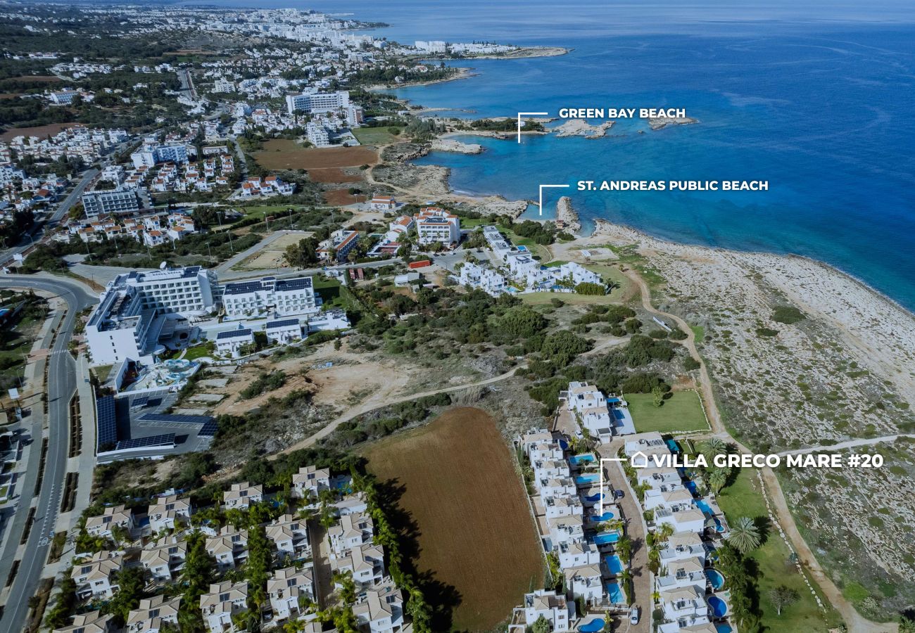 Willa w Protaras - Villa Greco Mare #20