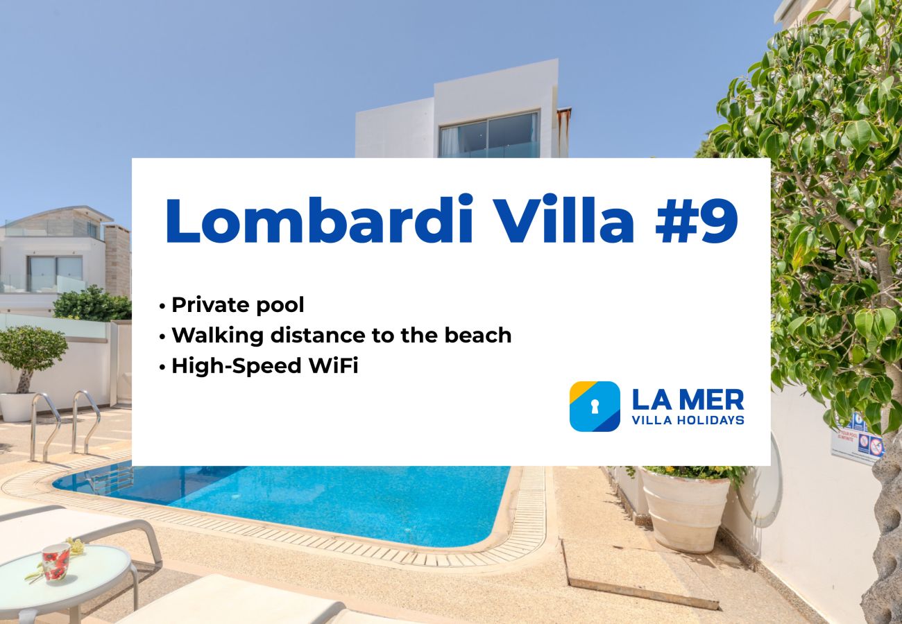 Willa w Protaras - Villa Lombardi #9