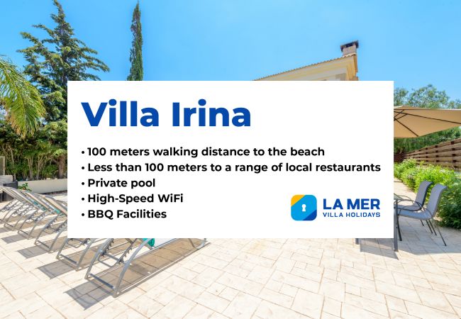Villa in Protaras - Villa Irina Villa in Protaras - Villa Irina