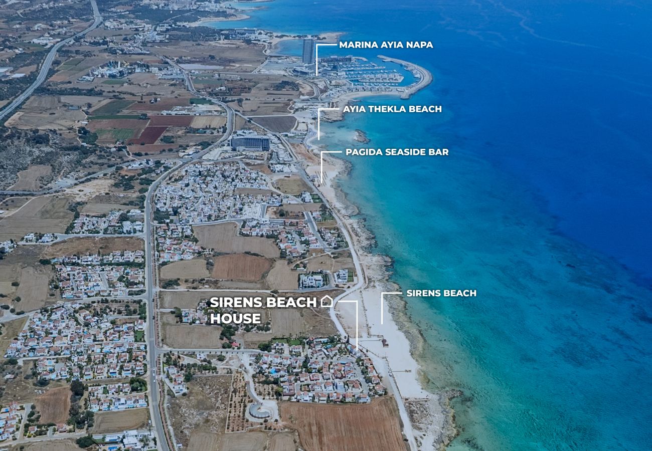 Villa in Ayia Napa - Sirens Beach House
