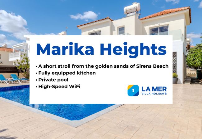 Villa in Ayia Napa - Marika Heights Villa in Ayia Napa - Marika Heights