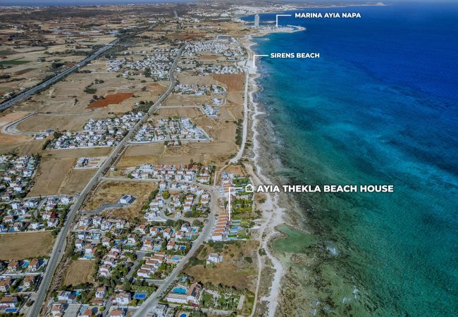 Villa in Ayia Napa - Ayia Thekla Beach House Villa in Ayia Napa - Ayia Thekla Beach House