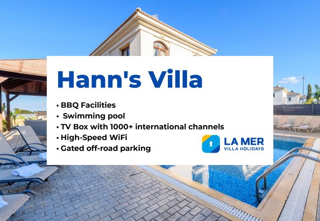 Вилла на Protaras - Hann's Villa Вилла на Protaras - Hann's Villa