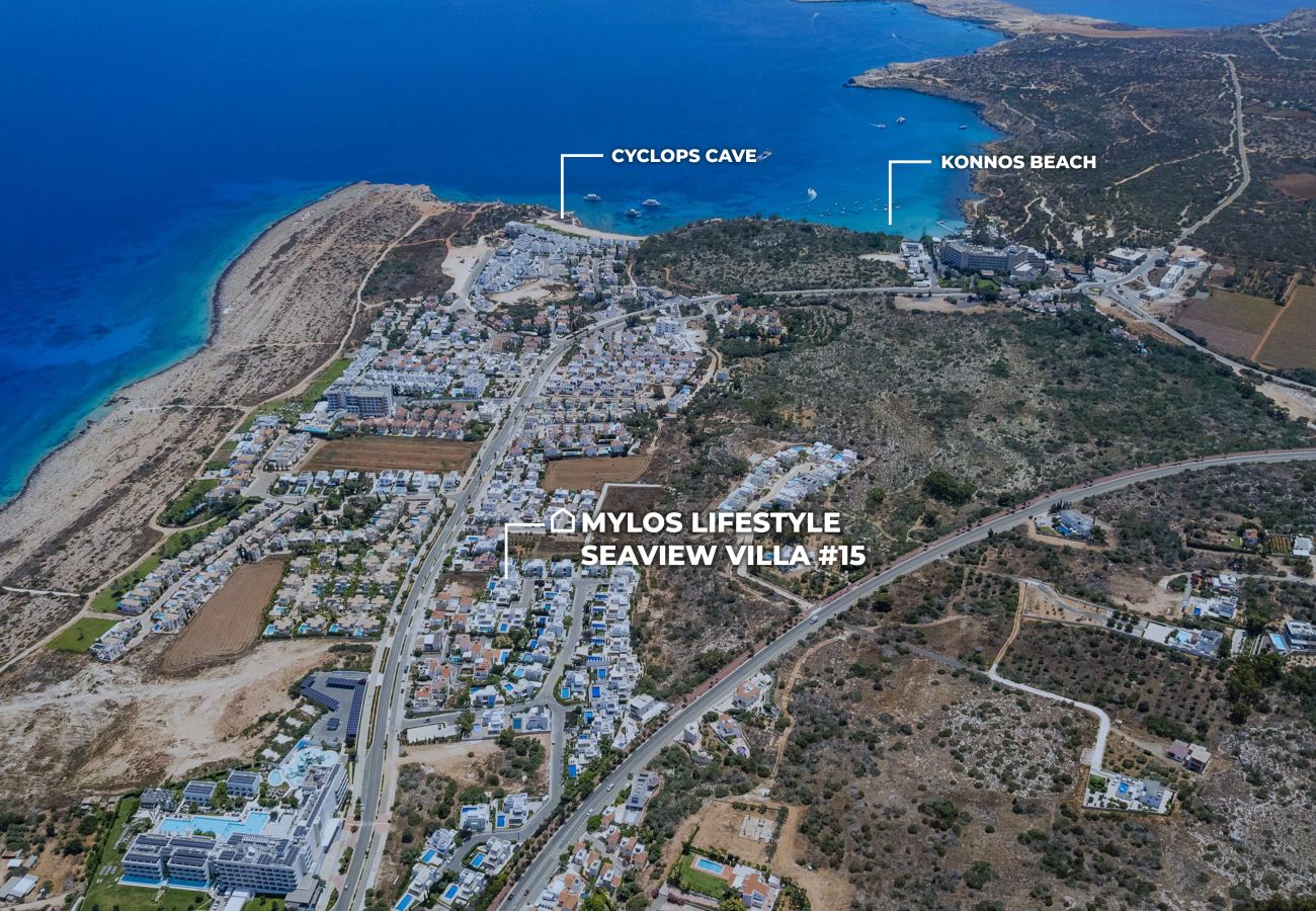Вилла на Protaras - Mylos Lifestyle Seaview Villa #15