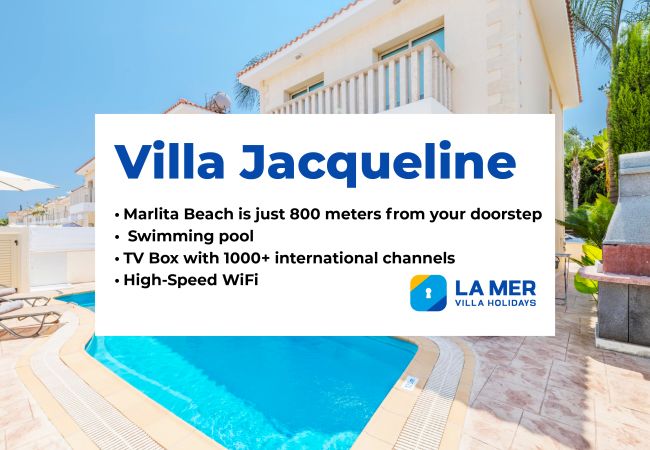 Вилла на Protaras - Villa Jacqueline Вилла на Protaras - Villa Jacqueline