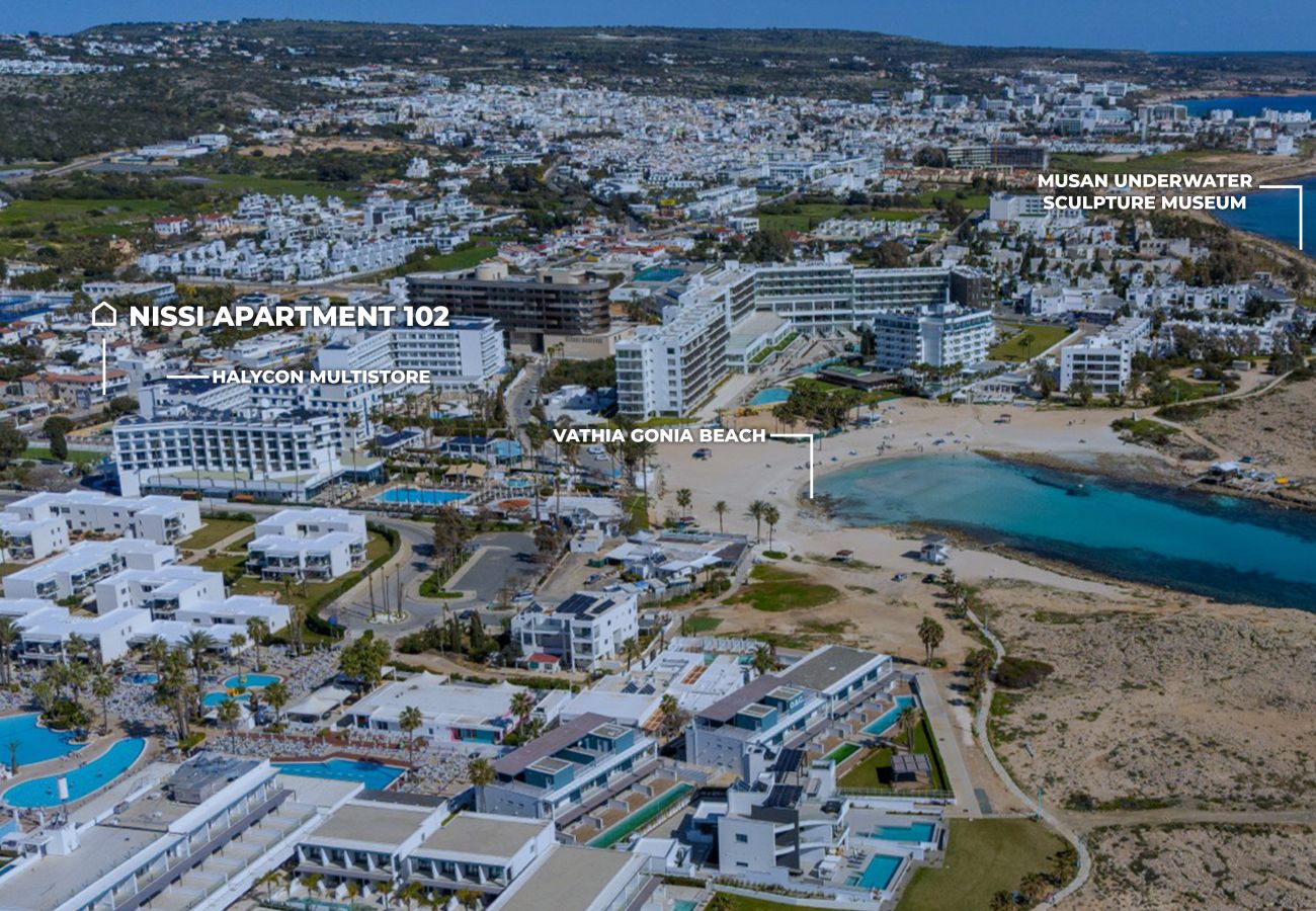 Апартаменты на Ayia Napa - Nissi Apartment #102